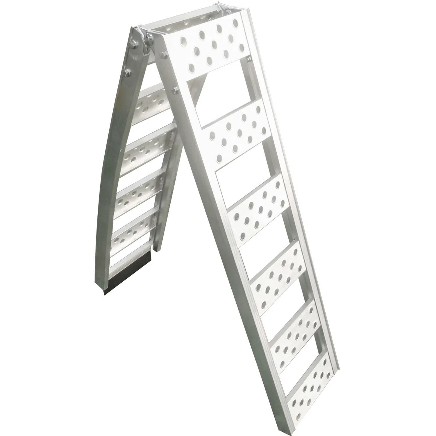 Aluminum Ramp Foldable Loading Motorbike ATV Pickup Truck Capacity 1500lbs