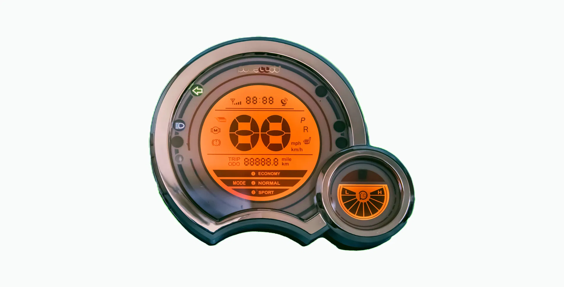 Спидометр мотоциклетный цифровой LCD с интеллектуальным дисплеем