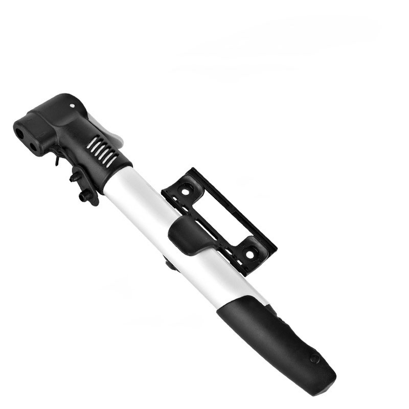 Portable Battery Bike Pump Mini High Pressure Bicycle Aluminium Inflatable Tube