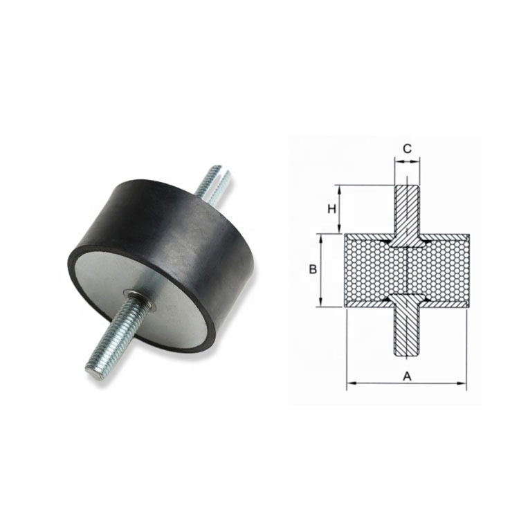 Wholesale Price Quality Male/Female Rubber Buffer Durable Rubber Vibration Isolator Mount Air Compressor