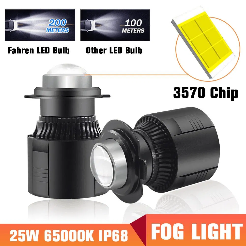 Лазерные LED фары H8 H9 H11 9005 9006 для авто