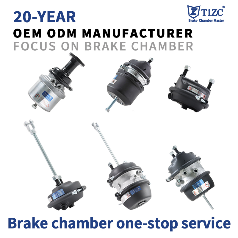 T1zc Air Service S-Cam Air Brake Booster Truck Brake Chamber Actuator Long Stroke T30 for Trailer Bus 4231070500
