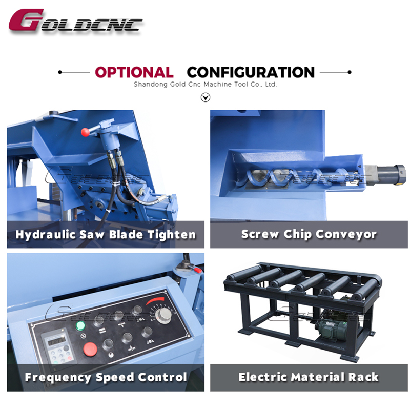 GOLDCNC автоматическая ленточная пила по металлу GZ4250