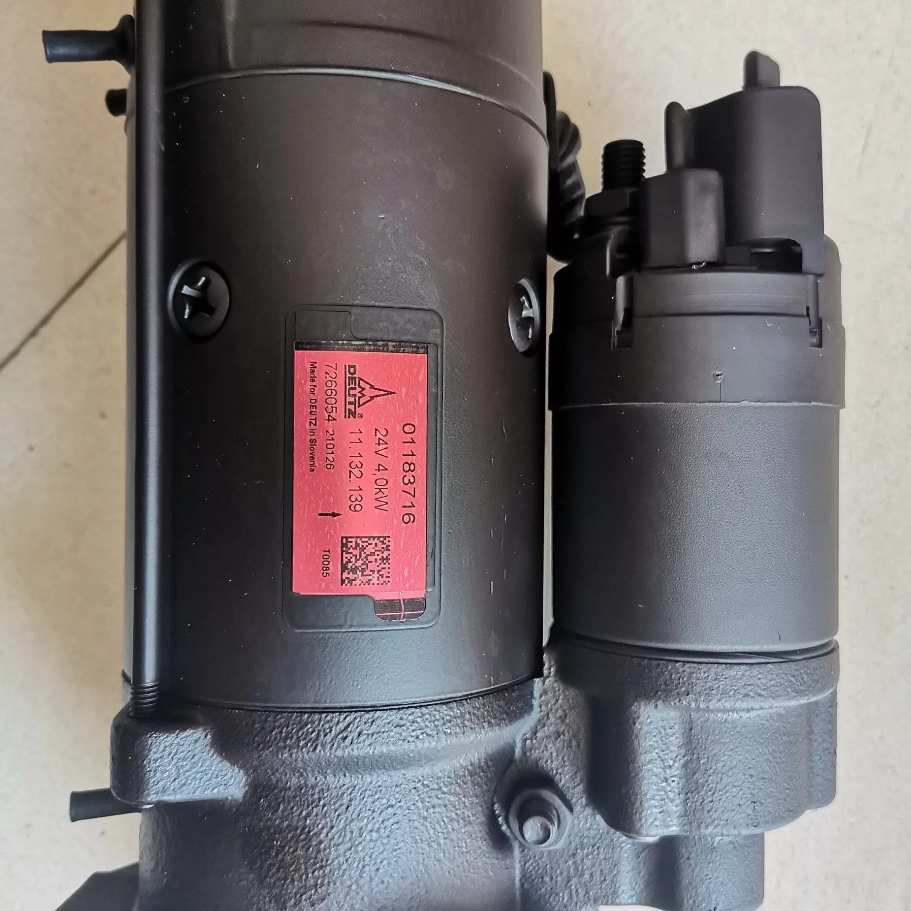 Стартер Chery 22175633 для Deutz BF6M1013