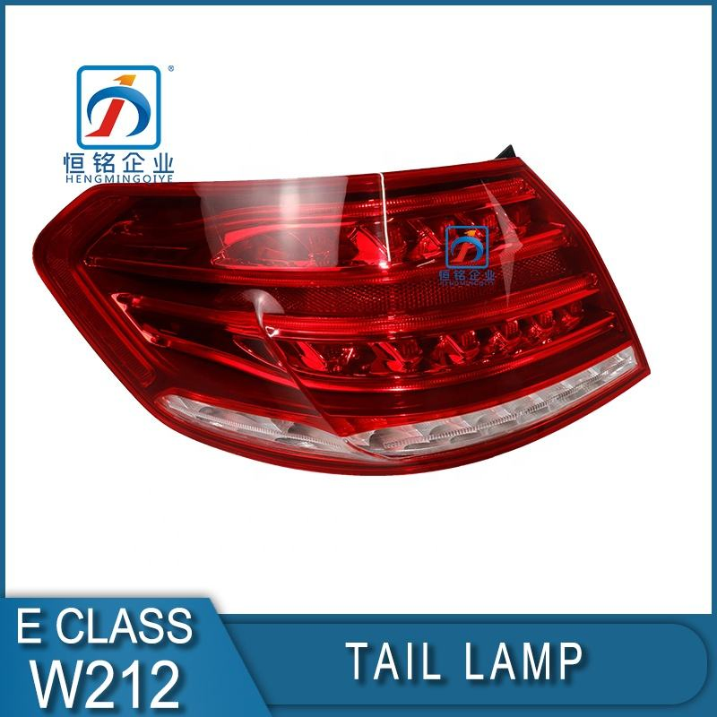 Car Accessories Taillight W212 E Class Car LED Outer Side Lamp Rear Brake Light Auto Parts Halogen Xenon Tail Lights