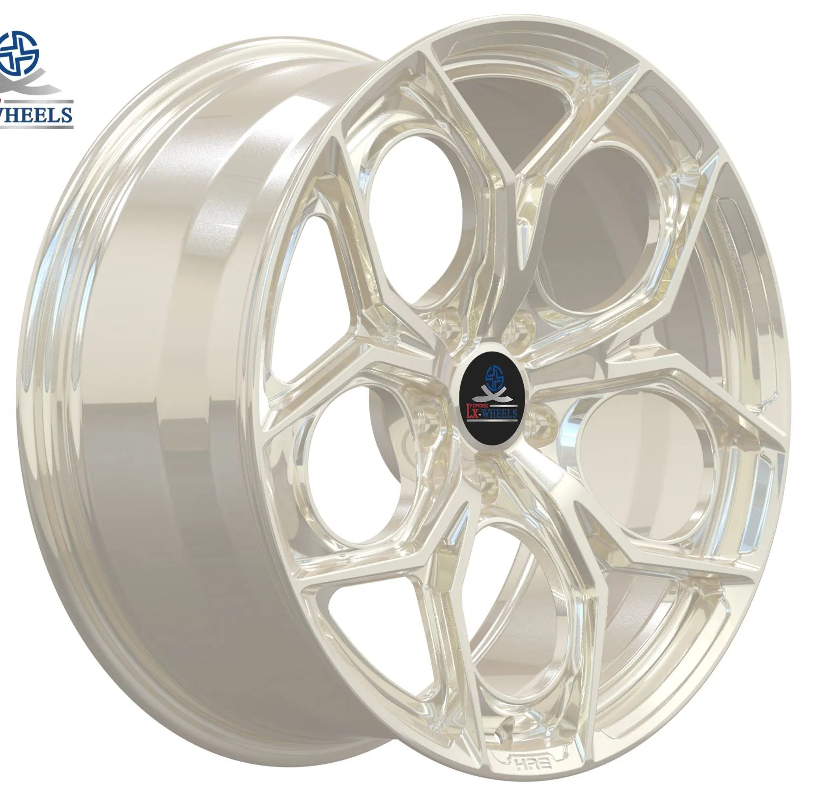 Литые диски LX Champagne Gold для Mercedes-Benz C260