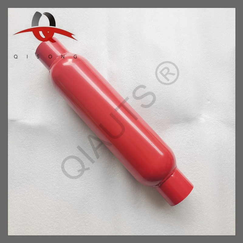 Глушитель резонатор Qisong Red Glasspack