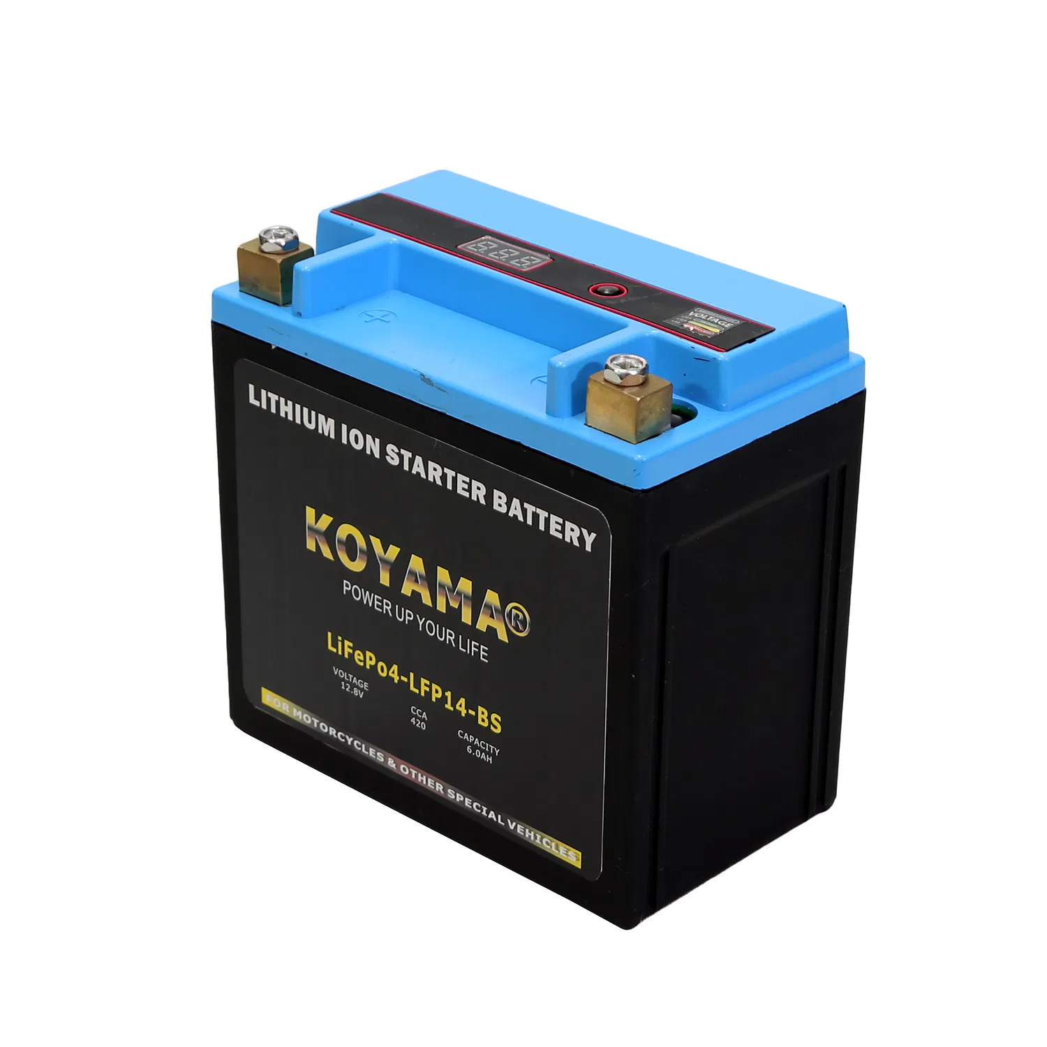 Литий-ионный аккумулятор LFP4L-BS для мотоцикла
