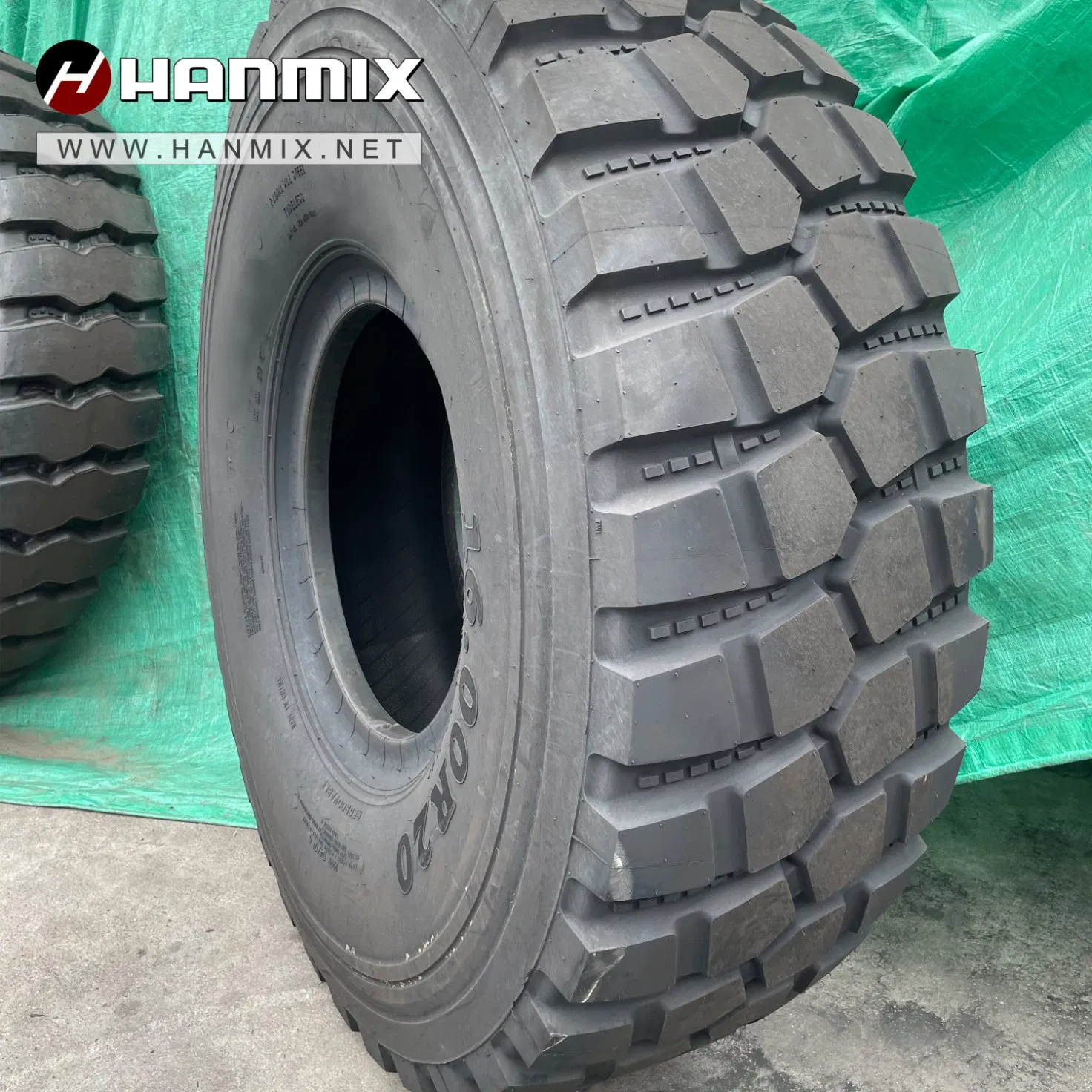 Hanmix off Road Llantas 7.50-16 12.00-18 13.00-18 14.00r20 16.00r20 17.5r25 23.5r25 Pneu China Shandong OTR Radial Tyrespecial Vehicle Heavy Truck Factory Tire