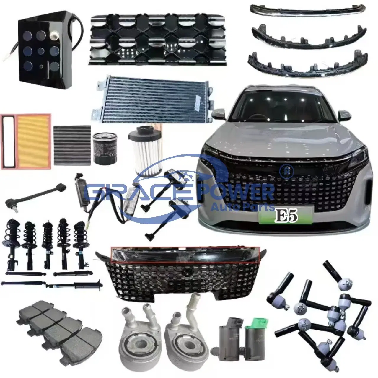 Светодиодный фонарь номерного знака для DFSK Glory 580, LX5, Blueelectric E5