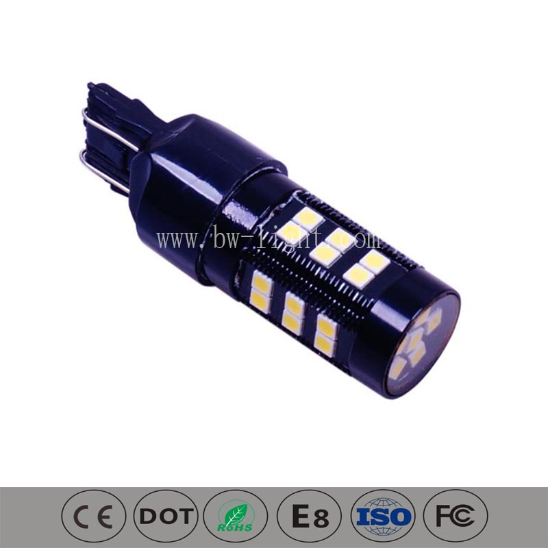 Сверхяркая светодиодная лампа поворотника и стоп-сигнала T20