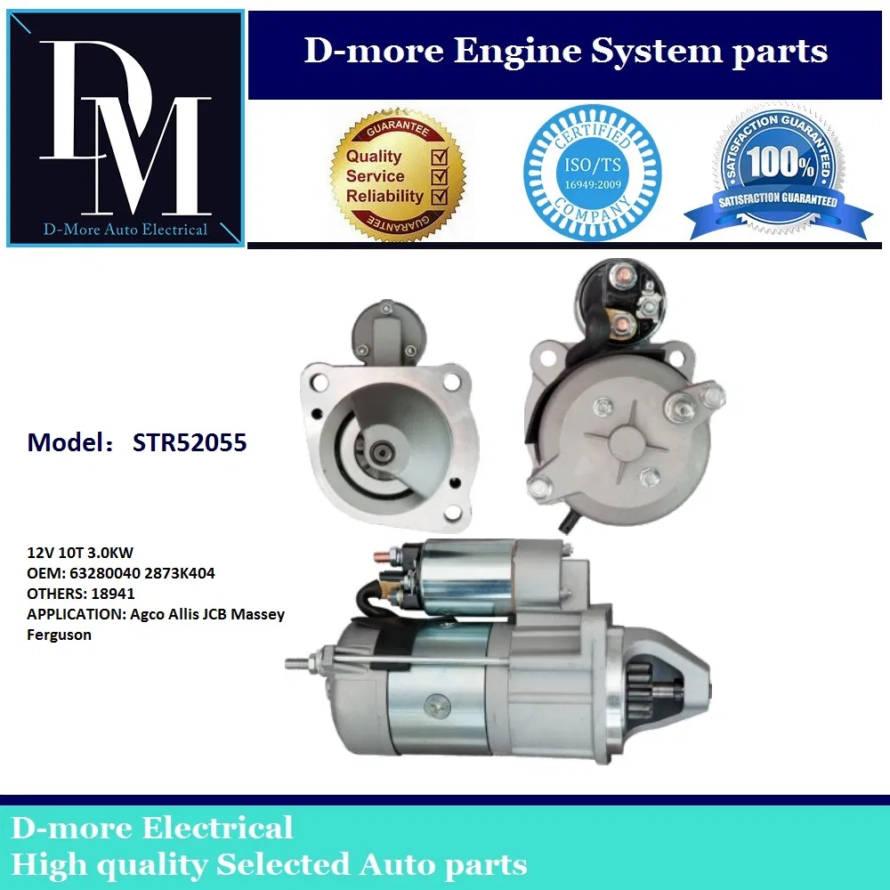 Стартер Per-Kins 2872K404 для Subaru, 12V 3.0кВт