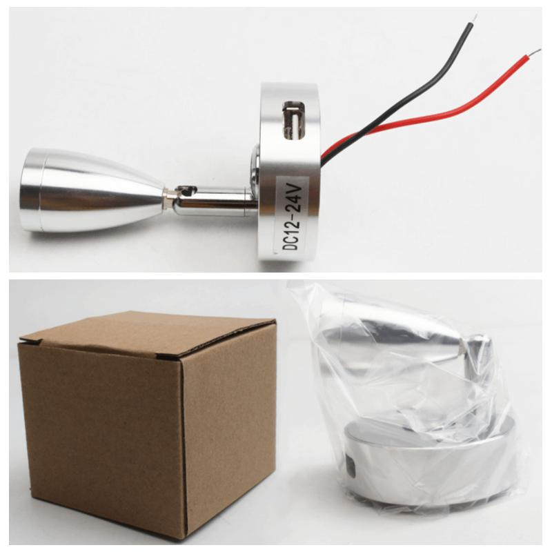 Светодиодная лампа для чтения 12V для автофургонов и лодок