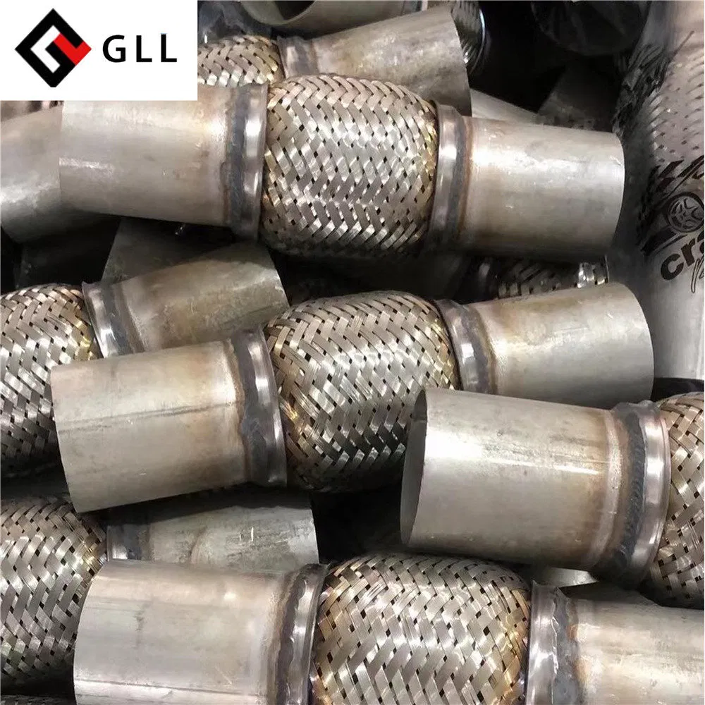 Гибкая труба 4 дюйма из нержавеющей стали с фланцем