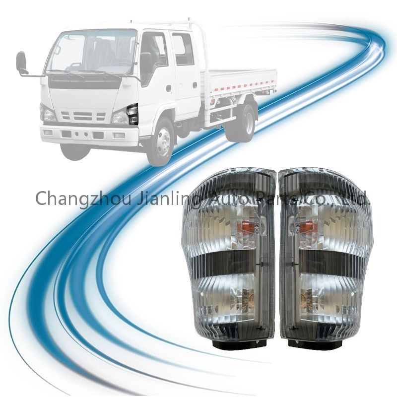 Угловой фонарь черный для Isuzu 600p 1994-2009