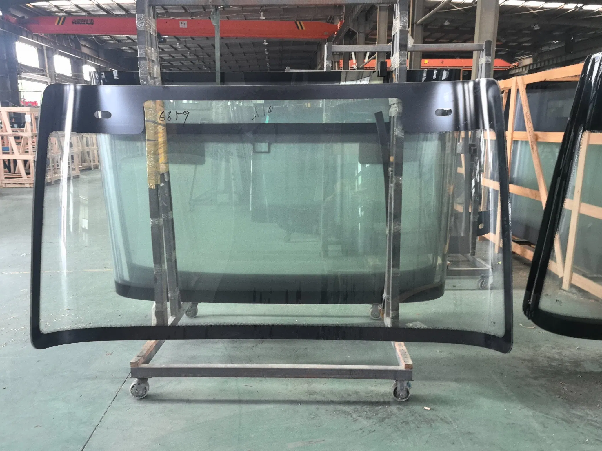 Clear Safety High Density Glass for Cab Front Window of Commercial Bus