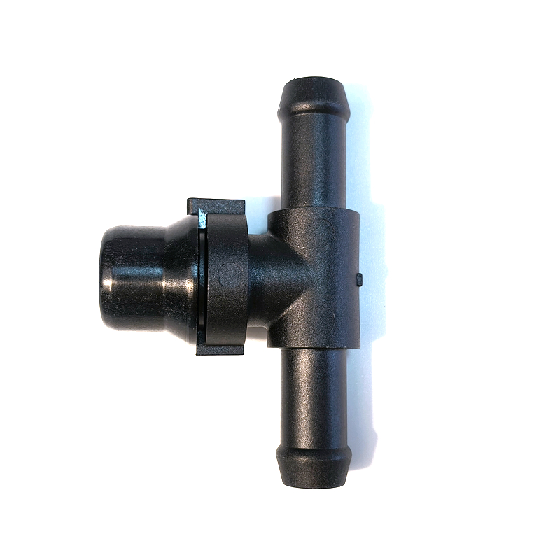 OEM Customized Car Auto Part Premium Black Plastic Quick Connector for Durable Hose Tee Use