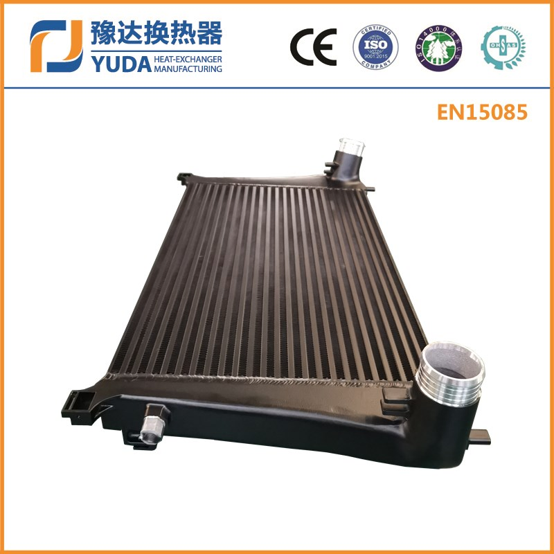 Интеркулер для Ford Fiesta Turbo, алюминиевый