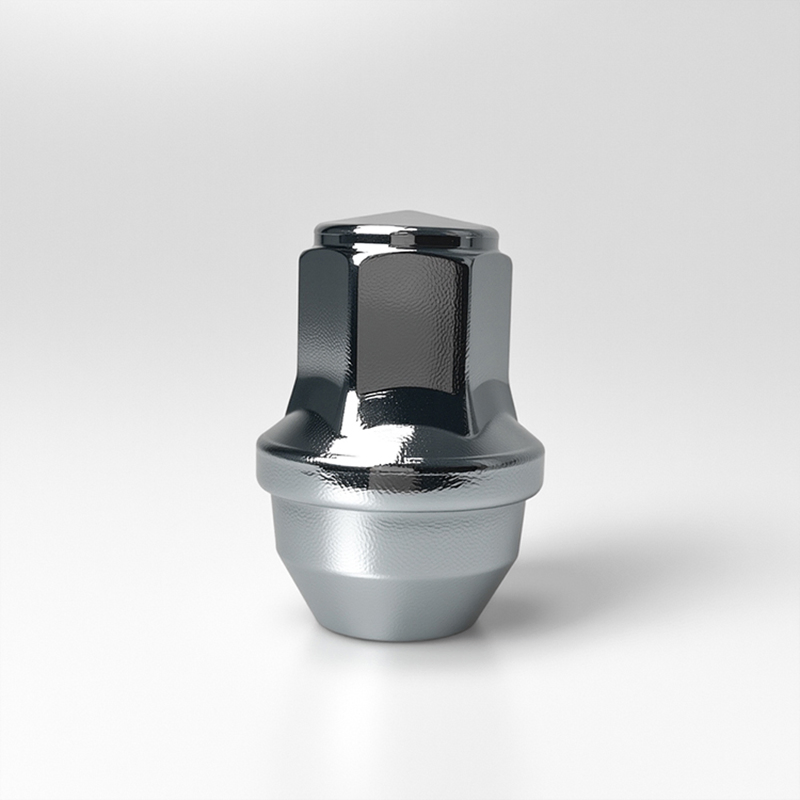 Premium Steel Lug Nuts with Titanium Finish for 12X1.5 Wheels