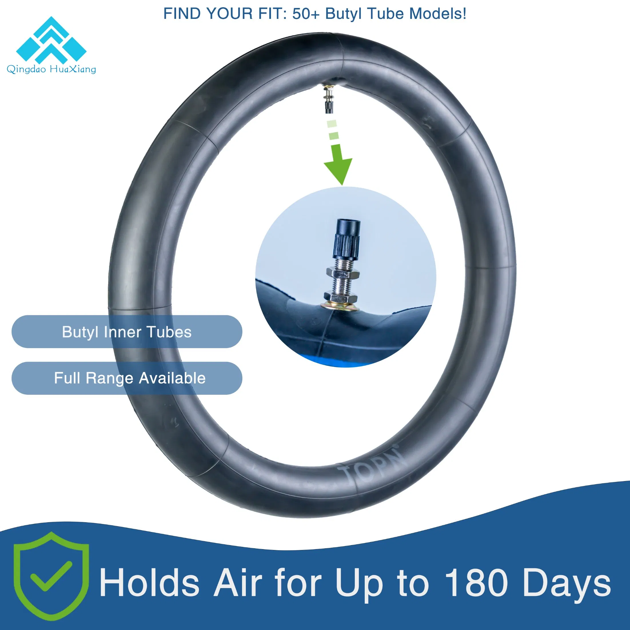 Камера мотоциклетная усиленная 2.50-17 / 2.75-17 / 3.00-17