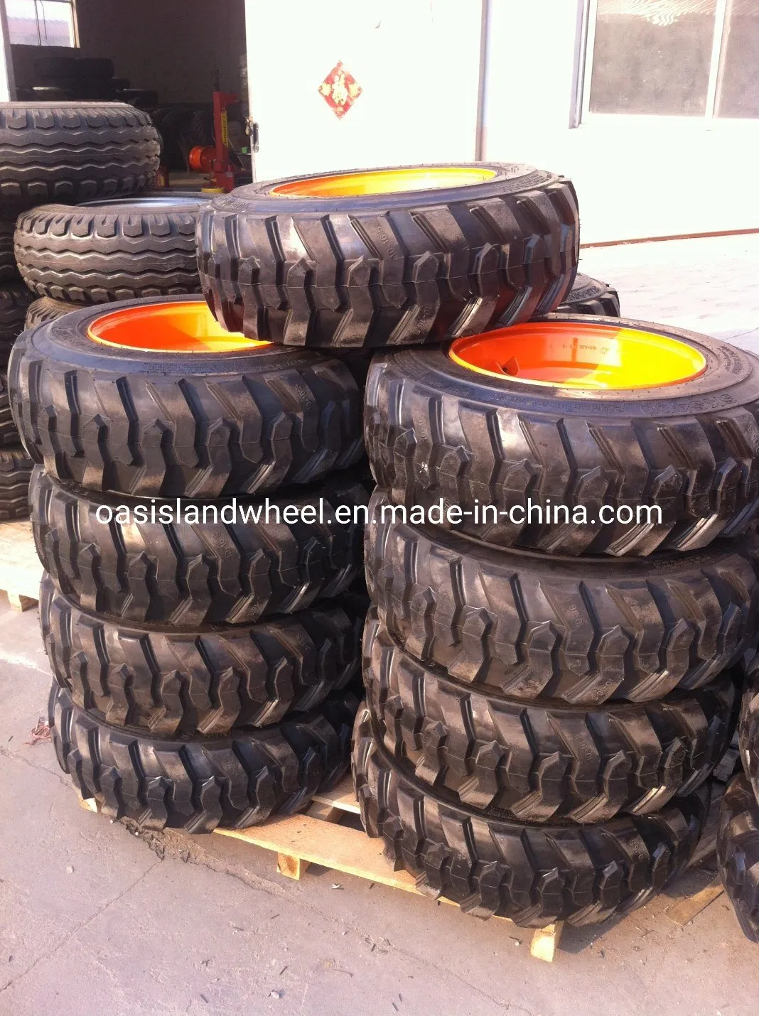 Industry Tyre for Forklift/Skid Steer (12-16.5)
