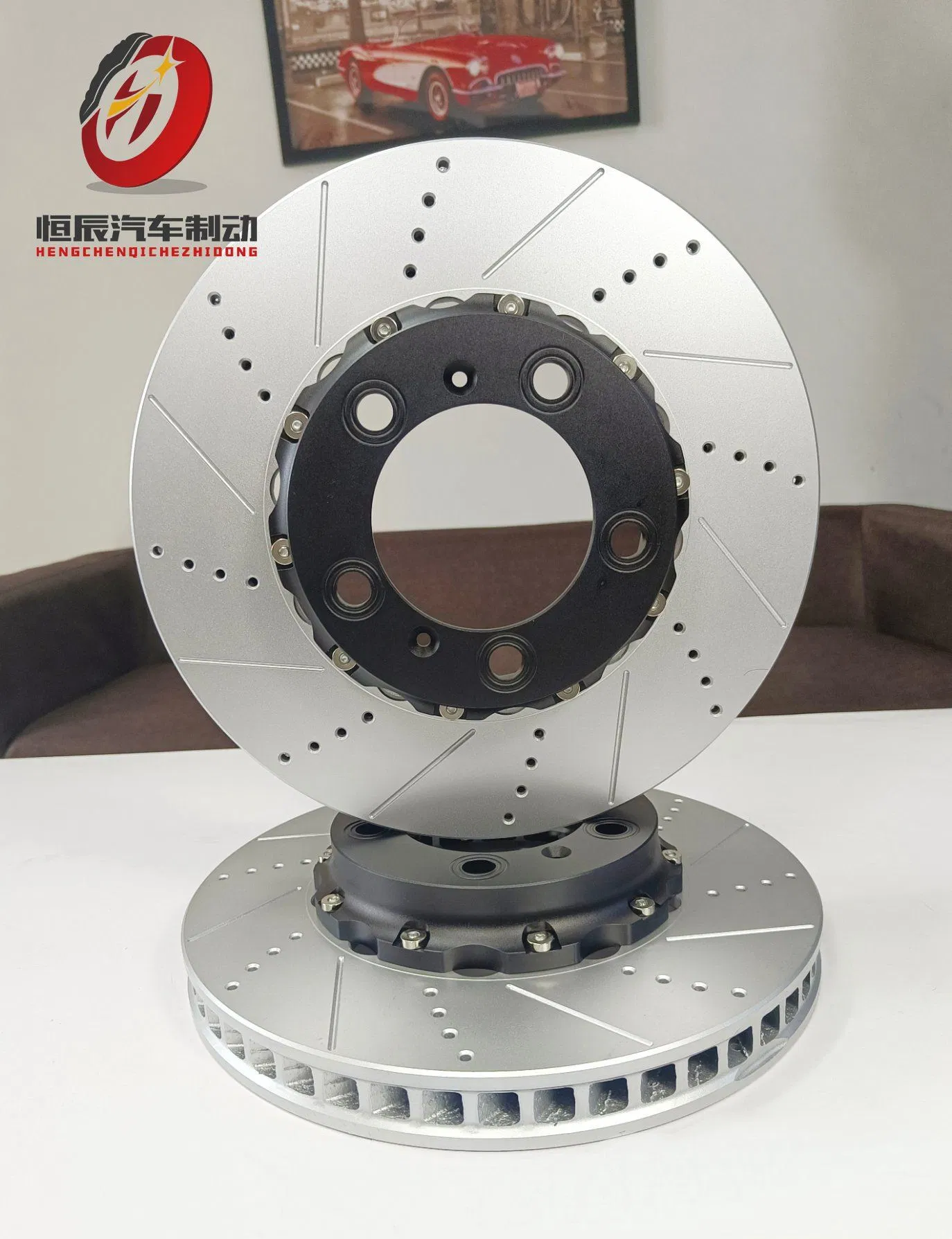 Тормозной диск 2-х составной Cadillac XT5 2.0T (28E)