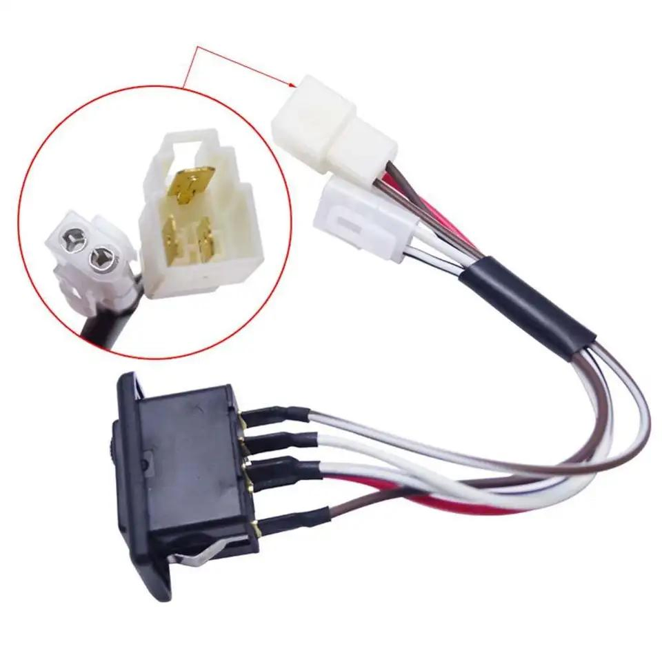 Выключатель стеклоподъемника 5 Pin универсальный с проводкой