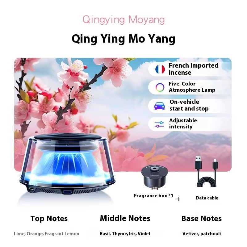 Умный облачный автомобильный освежитель воздуха с автоматическим распылением