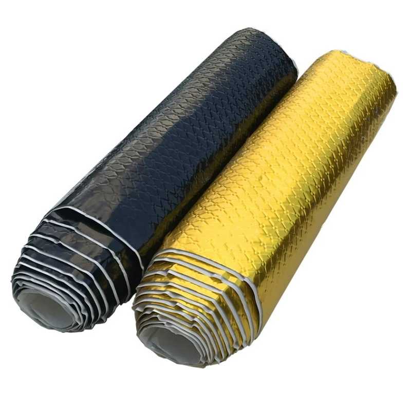 Downcomer Drainage Pipe Sound Insulation Damping Sheet Self-Adhesive Sound Absorption Butyl Material Soundproofing Pad