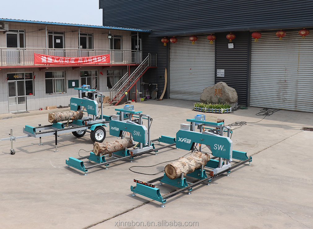 23", 26", 36" Portable Bandsaw Sawmill for Wood Logs