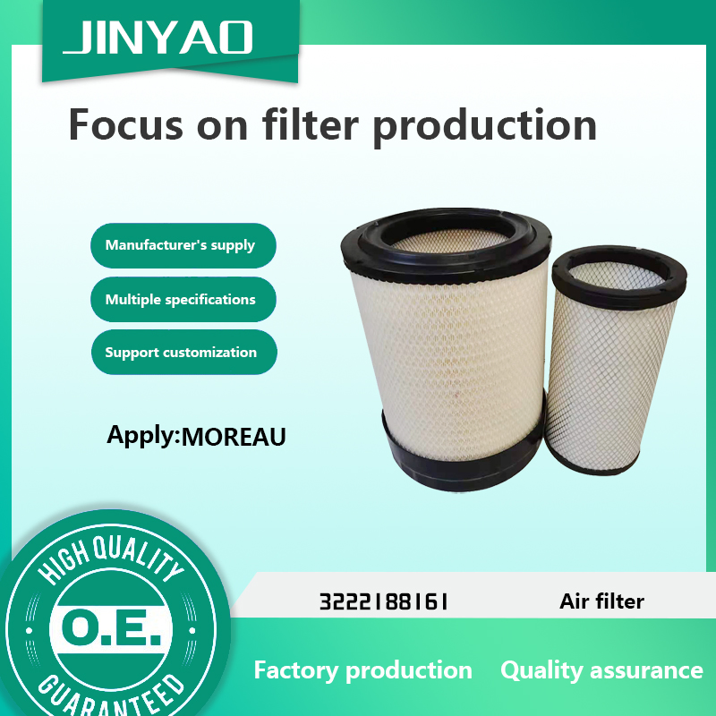 Factory Construction Machinery Equipment Air Filter 3222188161 P786197 Af25124 X770683 RS30128