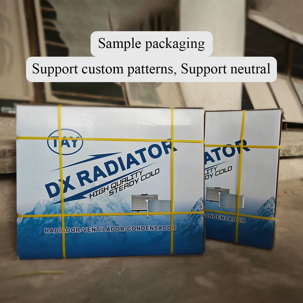 Радиатор охлаждения алюминиевый 16мм/22мм для Toyota RAV4 2.0g 2000-2003