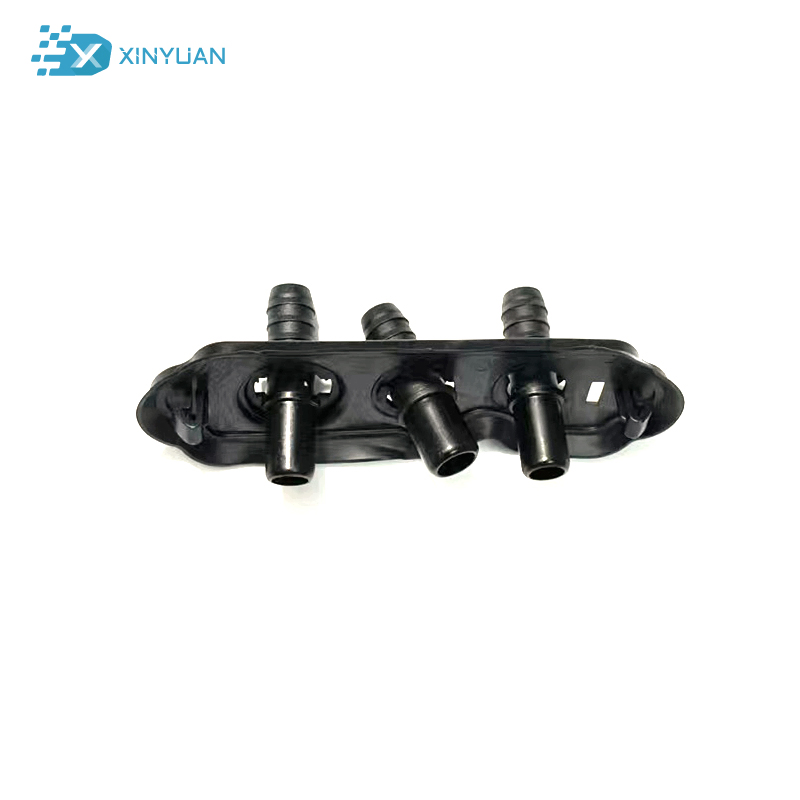 Черная пластиковая труба для авто, 3D выдувная