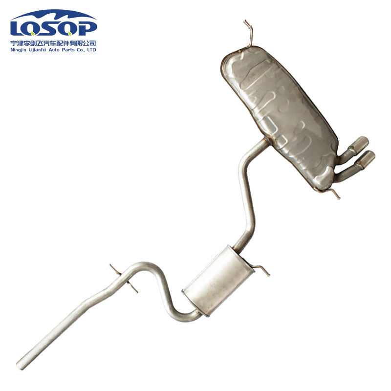 Глушитель выхлопной 409 нержавеющая сталь для Volkswagen Golf 6