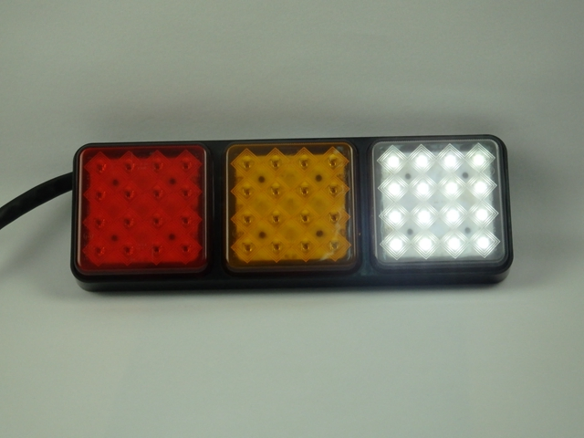 E-MARK Adr LED Truck Light Trailer Tail Stop Turn Lights for Universal Car