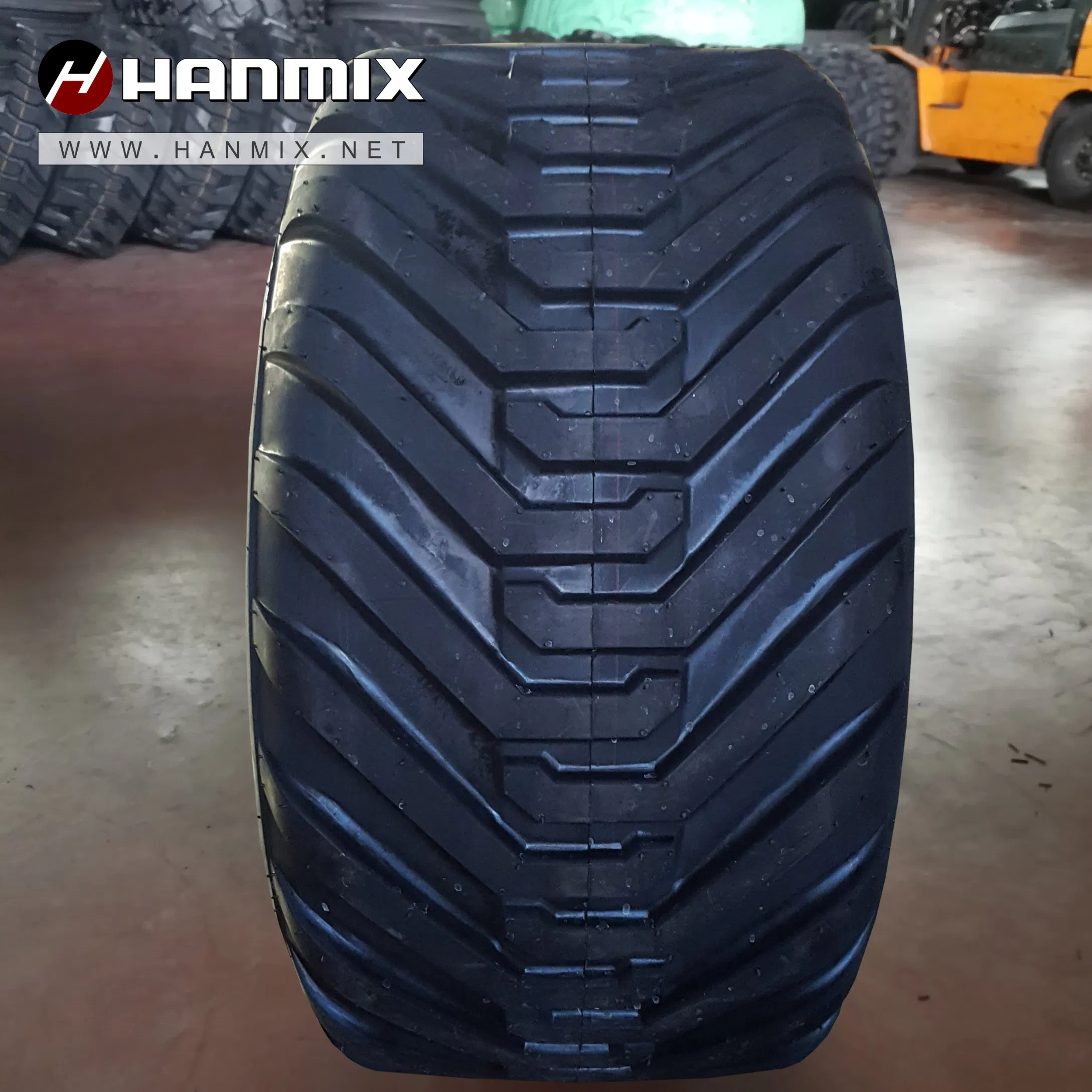 Hanmix R1/R2/R3/F1/F2/F3/I1 Paddy Shattercrane Implement Irrigation Monster Truck High-Power Tractor Combine Harvester Farm Agriculture Tires 400/60-15.5tl