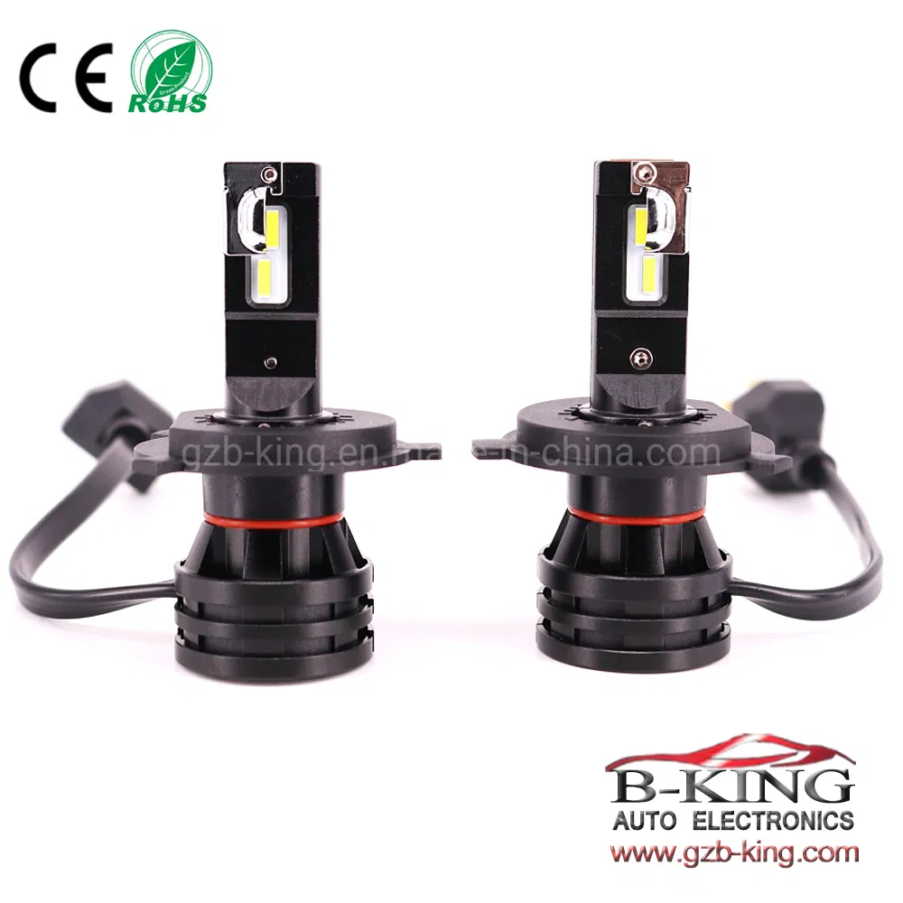 Super Mini 6000lm Auto Lights H4 LED Headlights