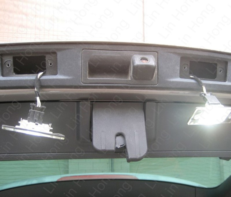 Светодиодная лампа номерного знака Canbus для VW Touran Caddy Passat