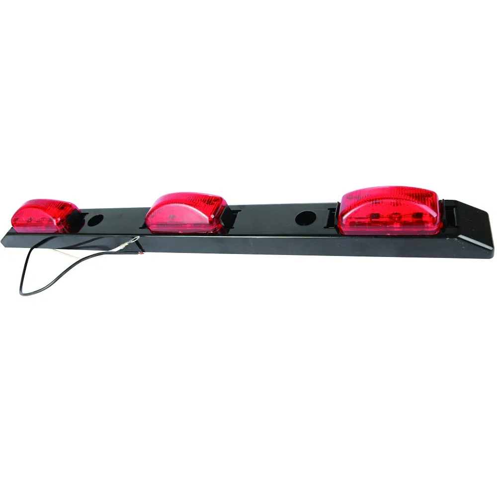 110mm 3functions Square LED Rear Tail Reverse Light for Tractor RV Ship Yacht Trailer