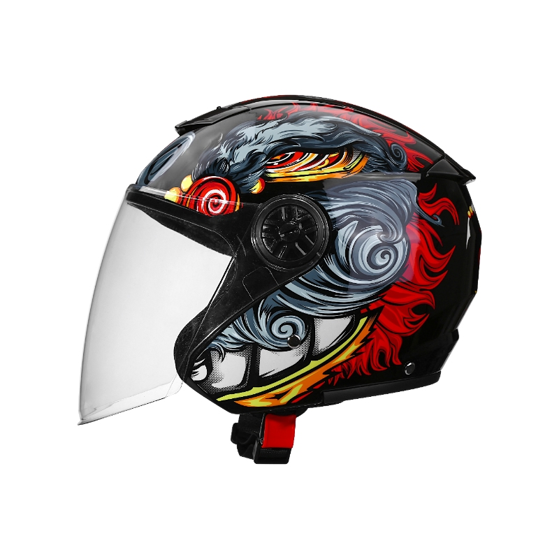 Daily Driver Motorcycle Helmet Adult Unisex Reliable Commuter Protection