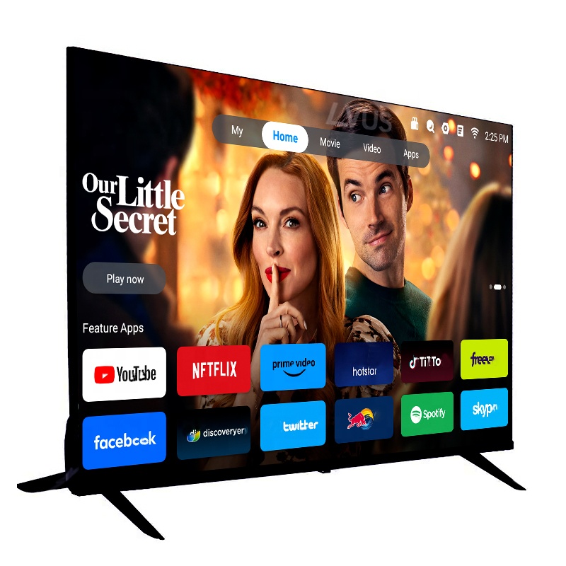 Бескаркасный телевизор Smart TV 4K/8K Ultra HD LED/QLED, 32–85 дюймов, Android, Wi-Fi, OEM