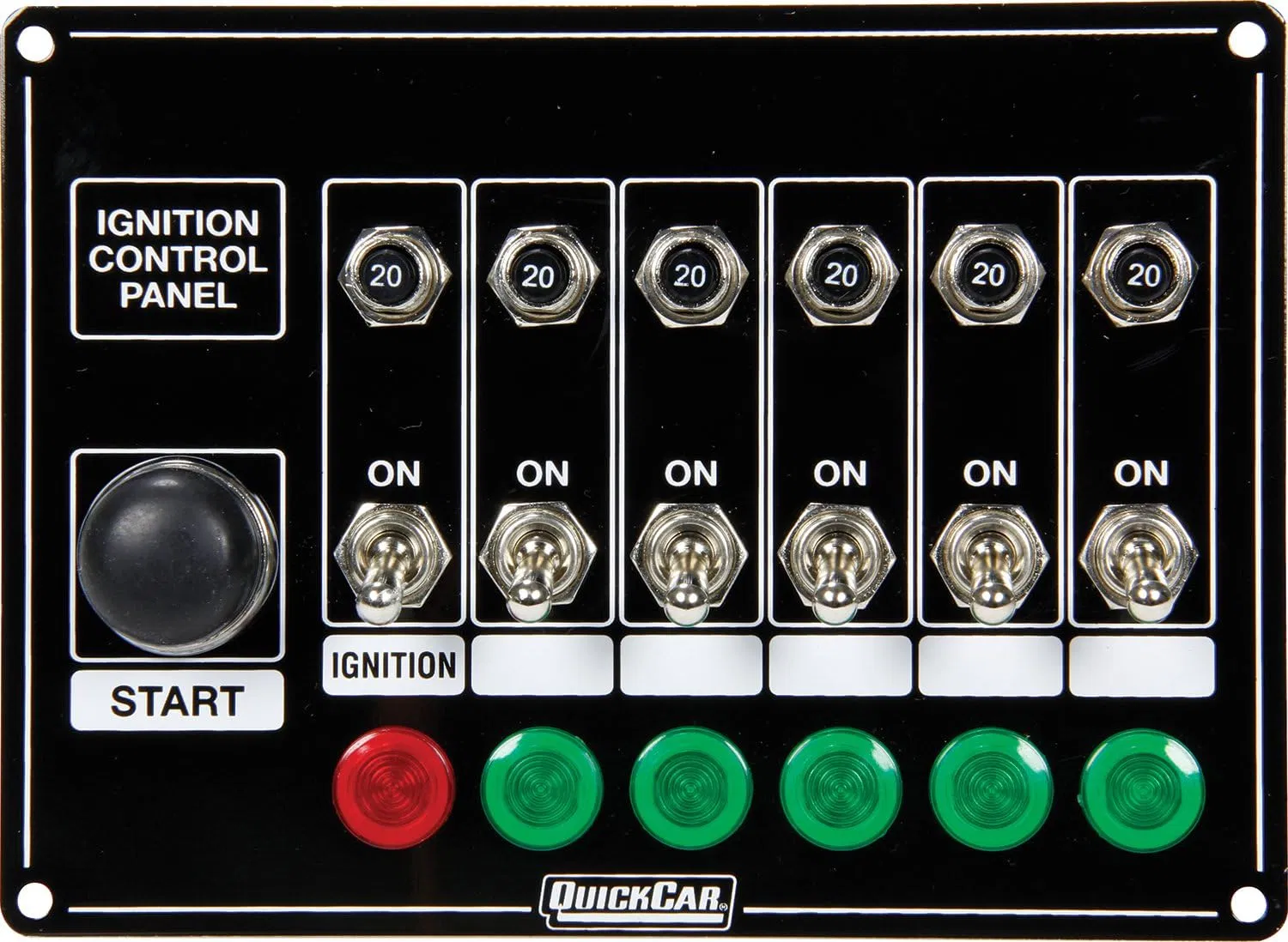 Панель зажигания Racing Switch Panel 6 кнопок