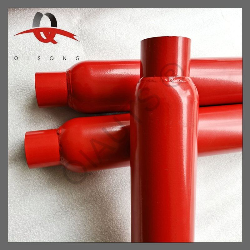 Красный керамический резонатор-глушитель для авто