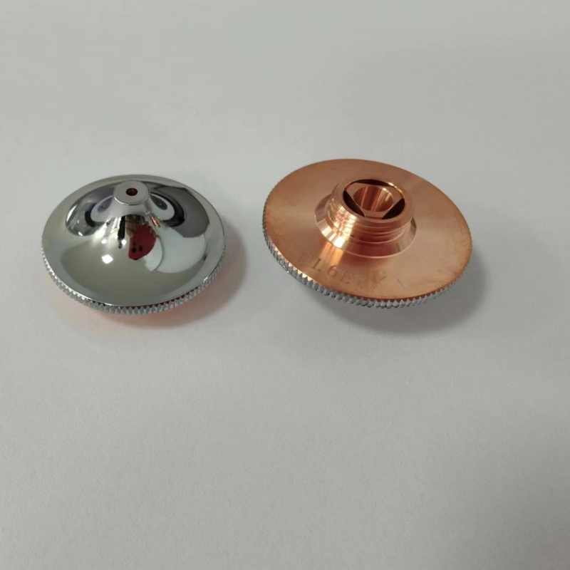 Fiber Laser Nozzle CNC Laser Nozzle Original Double Layer Laser Copper Nozzle for High Power Laser Cutting Head 0.8 mm to 5mm