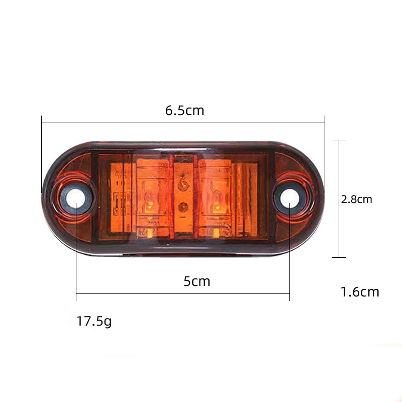 Универсальный светодиодный фонарь для номерного знака 12V/24V