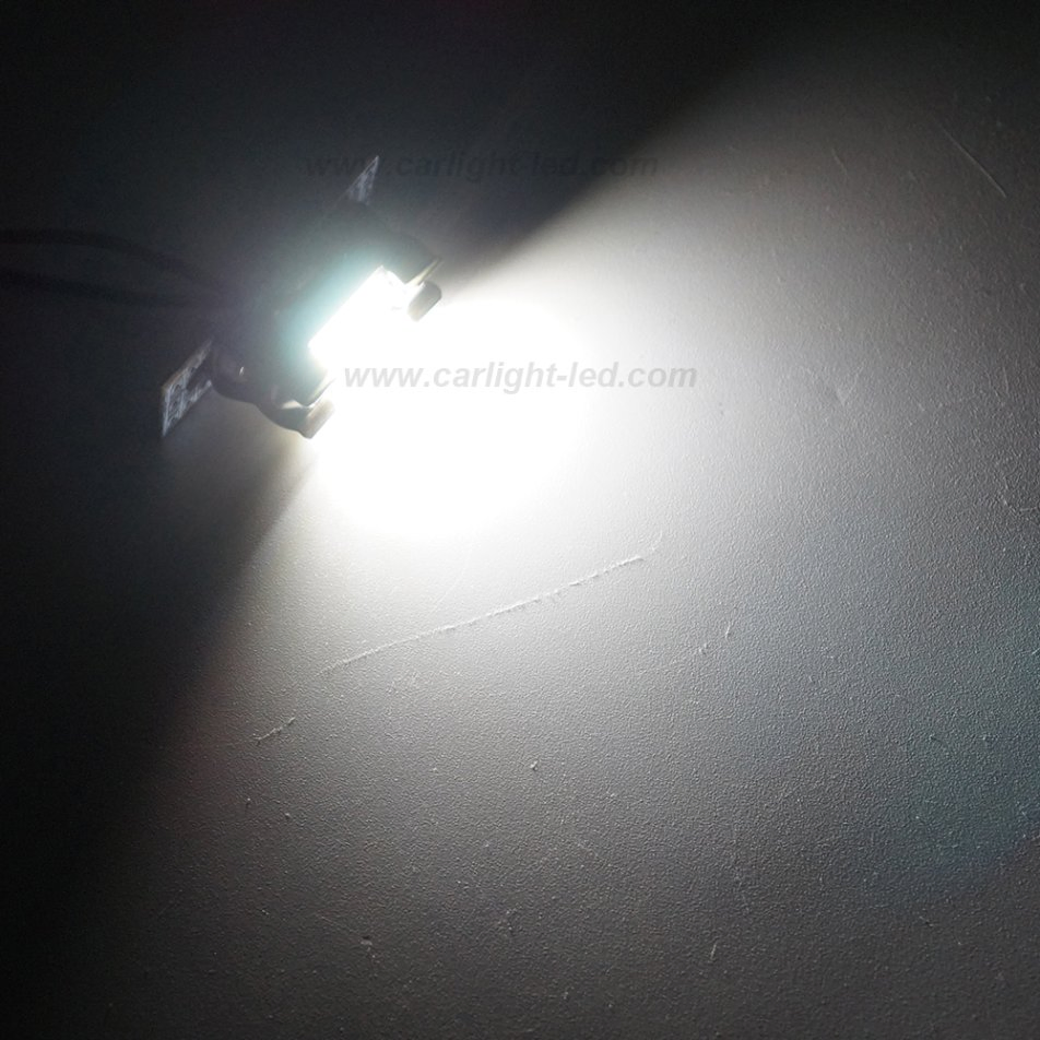 Светодиодная лампа для номерного знака 36мм SMD2016 (S85-36-027W2016P)