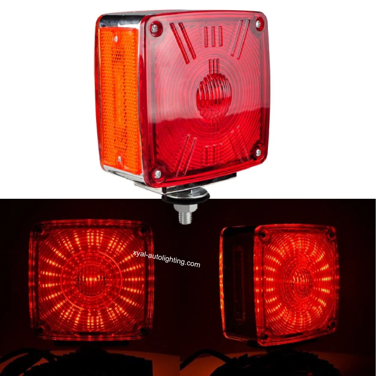 Двухсторонний стробоскоп Amber Red для грузовиков