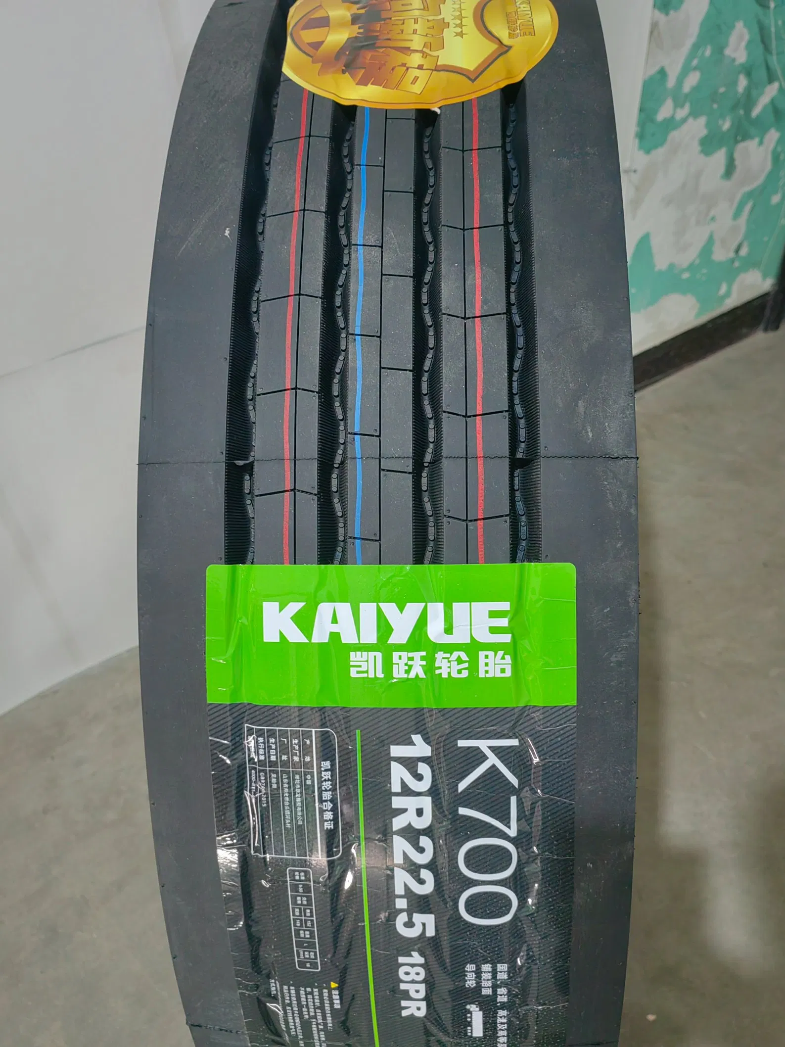 Truck Tire12r22.5 Truck Tire Constancy Heat-Resistant Truck Tires for Middle East Market High Load 18pr Anti-Burst Technology