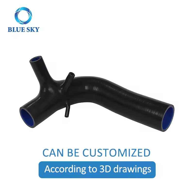 Силиконовый патрубок впуска воздуха для тюнинга авто