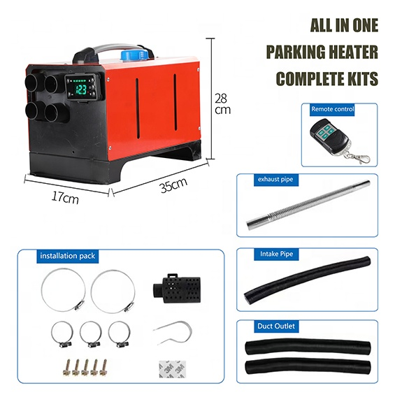 Портативный дизельный воздушный отопитель 2/5 кВт 12/24/220В